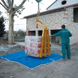 BOSCARO GALVANIZED SELF LEVELLING TELESCOPIC CRANE FORK MBA-20ZN - 2000KG 