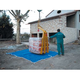 BOSCARO AUTOMATIC CRANE FORK WITH SELF LEVELLING ENDS MBA20 - 2000KG