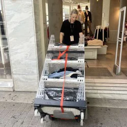 CARGOMASTER C120V | Electric Battery-Powered Stair Climbing Trolley With Large Platform - 120 kg CARGOMASTER C120V | Electric Battery-Powered Stair Climbing Trolley With Large Platform - 120 kg