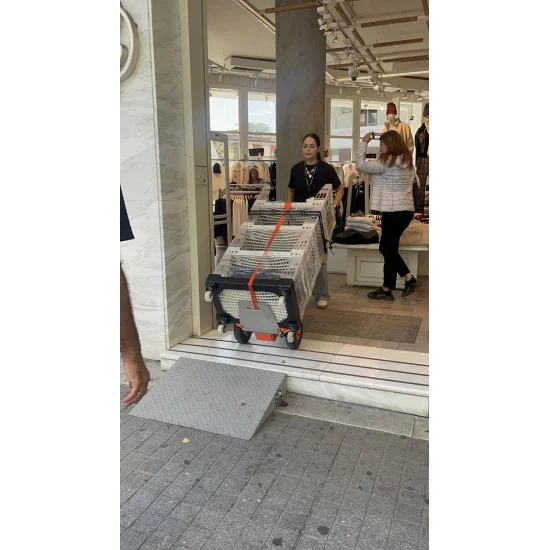 CARGOMASTER C120V | Ηλεκτρικό καρότσι μπαταρίας για σκάλες - 120 kg - Kapountalis