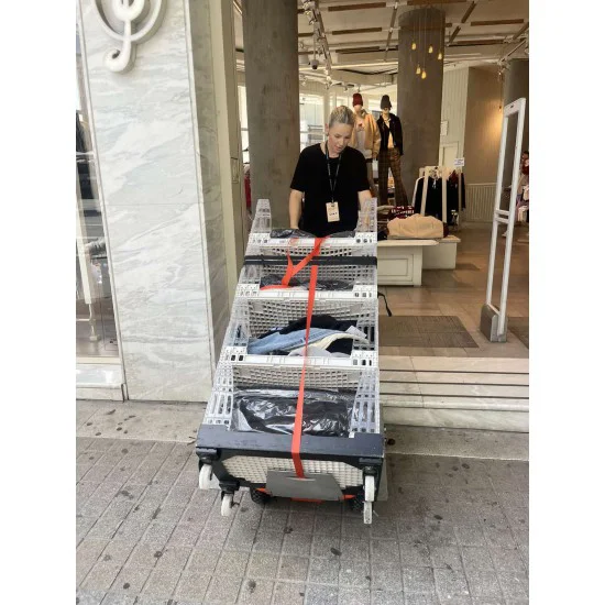 CARGOMASTER C120F | Electric Battery-Powered Stair Climbing Trolley - 120 kg - Kapountalis