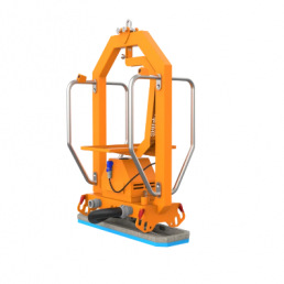 VACUUM FOR LIFTING CONCRETE SLABS 220V OR WITH POWER GENERATOR & 45 DEGREES ROTATION FROG 600 UP TO 600KG
