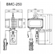 COME UP BMC-250 | Single Phase Chain Hoist Brushless | 250 kg - Kapountalis
