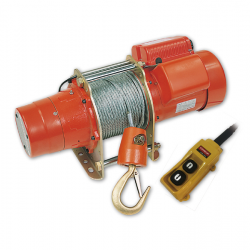 COME UP CWG-10077 | Single-phase wire rope hoist | 300 kg COME UP CWG-10077 | Single-phase wire rope hoist | 300 kg