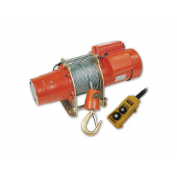 COME UP CWG-10077 | Μονοφασικό βαρούλκο με συρματόσχοινο | 300 kg