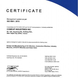 COME UP CWG-30151 | Three-phase wire rope hoist | 500 kg