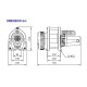 COME UP CWL-301 | Single-phase wire rope winch | 300 kg COME UP CWL-301 | Single-phase wire rope winch | 300 kg - Kapountalis