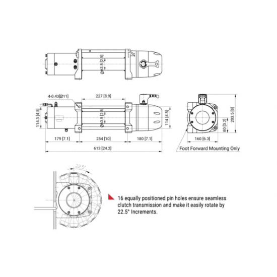 COME UP Seal Slim 12.5 s | Electric Severe Duty Winch | 5600 kg COME UP Seal Slim 12.5 s | Electric Severe Duty Winch | 5600 kg - Kapountalis