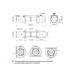 COME UP Seal Slim 9.5 rs Trail Edition | Electric Severe Duty Winch | 4300 kg COME UP Seal Slim 9.5 rs Trail Edition | Electric Severe Duty Winch | 4300 kg