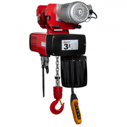 DELTA DED.03003.06 | Double speed electric chain hoist with electric trolley 3000 kg - 6 m