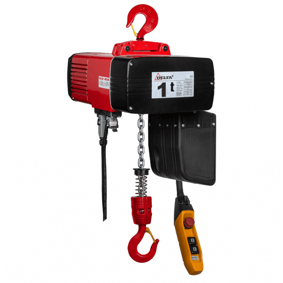 DELTA PREMIUM ELECTRIC CHAIN HOIST DOUBLE SPEED DH.0.DEH.01003.06 - 6M/1000KG/400V DELTA PREMIUM ELECTRIC CHAIN HOIST DOUBLE SPEED DH.0.DEH.01003.06 - 6M/1000KG/400V - Kapountalis