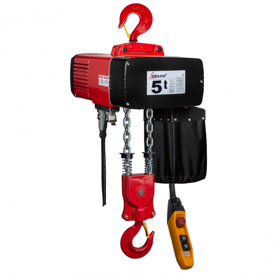 DELTA PREMIUM ELECTRIC CHAIN HOIST DOUBLE SPEED DH.0.DEH.05003.03 - 3M/5000KG/400V DELTA PREMIUM ELECTRIC CHAIN HOIST DOUBLE SPEED DH.0.DEH.05003.03 - 3M/5000KG/400V - Kapountalis