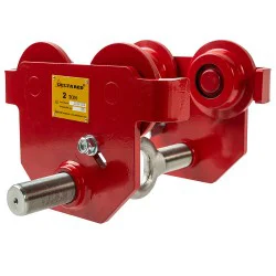 DELTA RED PUSH TROLLEY WITHOUT CHAIN DR002600500 - 500KG 