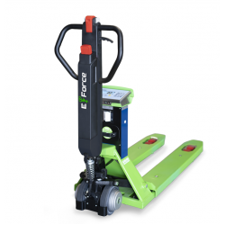 DINO ARGEO SEMI-ELECTRIC PALLET TRUCK WITH SCALE AND PRINTER TPW E-FORCE - 2M 1250KG DINO ARGEO SEMI-ELECTRIC PALLET TRUCK WITH SCALE AND PRINTER TPW E-FORCE - 2M 1250KG