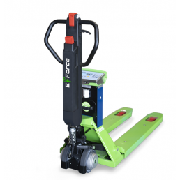 DINI ARGEO ΗΜΙ-ΗΛΕΚΤΡΙΚΟ ΠΑΛΕΤΟΦΟΡΟ ΜΕ ΖΥΓΑΡΙΑ ΚΑΙ ΕΚΤΥΠΩΤΗ TPW E-FORCE - 2M 1250KG