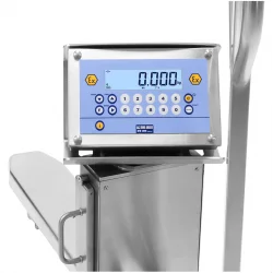 DINI ARGEO STAINLESS STEEL TRUCK WITH SCALE TPWIEX3GD - 2000KG DINI ARGEO STAINLESS STEEL TRUCK WITH SCALE TPWIEX3GD - 2000KG