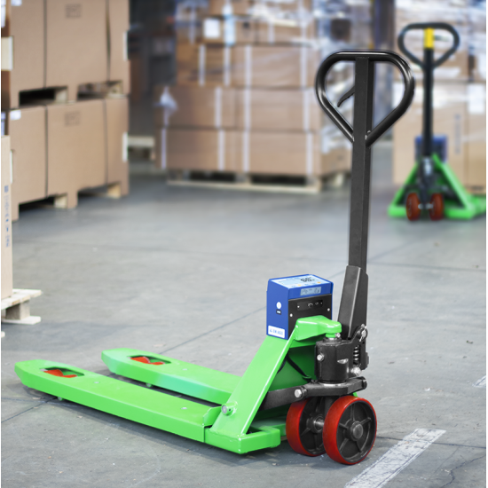 DINI ARGEO HAND PALLET TRUCK SCALE WITH RECHARGABLE BATTERY TPWNBT - 2M 2000KG DINI ARGEO HAND PALLET TRUCK SCALE WITH RECHARGABLE BATTERY TPWNBT - 2M 2000KG - Kapountalis