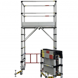 TELESCOPIC SCAFFOLD TOWER DUARIB TELETOWER 4Μ 