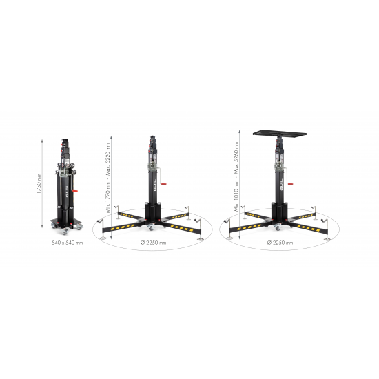 GUIL ELC-765 | Material-Lift | 230 kg | 5.2 m - Kapountalis