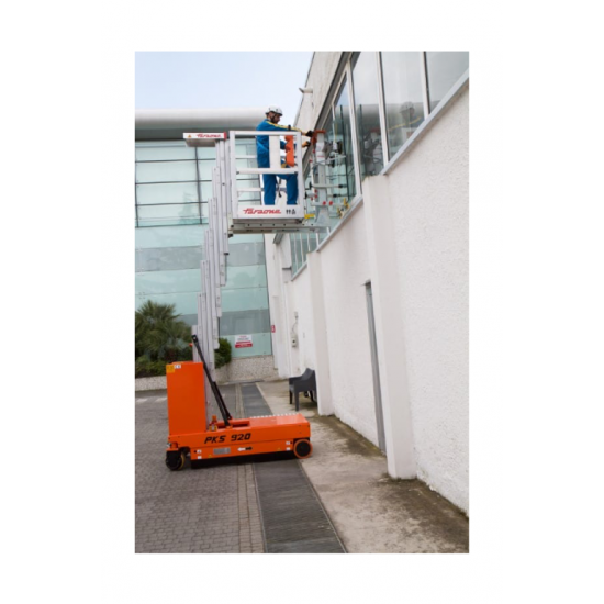 FARAONE SPECIAL ELECTRIC PLATFORM FOR GLASSES ELEVAH PKS 920 200KG WORK HEIGHT 9.2M - Kapountalis