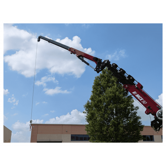 ELMA MCX90 | Ερπυστριοφόρος μίνι γερανός | 13m - 3200kg ELMA MCX90 | Ερπυστριοφόρος μίνι γερανός | 13m - 3200kg - Kapountalis