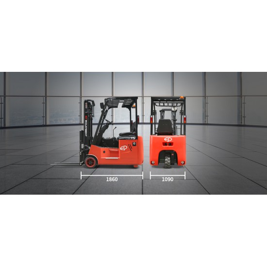 ELECTRIC FORKLIFT CPD15LE 1500ΚG 3000MM STROKE ELECTRIC FORKLIFT CPD15LE 1500ΚG 3000MM STROKE - Kapountalis