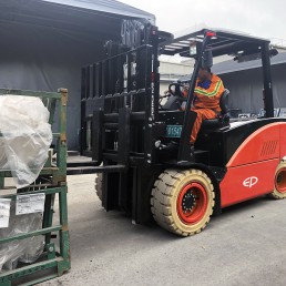 ELECTRIC FORKLIFT CPD45-50 F8  5000KG UP TO 6000Μ STROKE