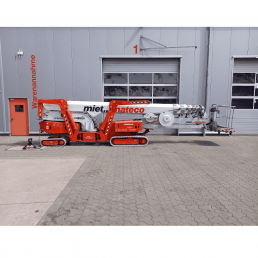 Telescopic Crawler Spider Lift Self-Propelled Falconlift FS-420C up to 42m - 200kg (MOD 2008) | Available for rental