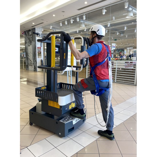 SELF-PROPELLED ELECTRIC PLATFORM ELEVAH 40 MOVE WORKING HEIGHT 4M SELF-PROPELLED ELECTRIC PLATFORM ELEVAH 40 MOVE WORKING HEIGHT 4M - Kapountalis