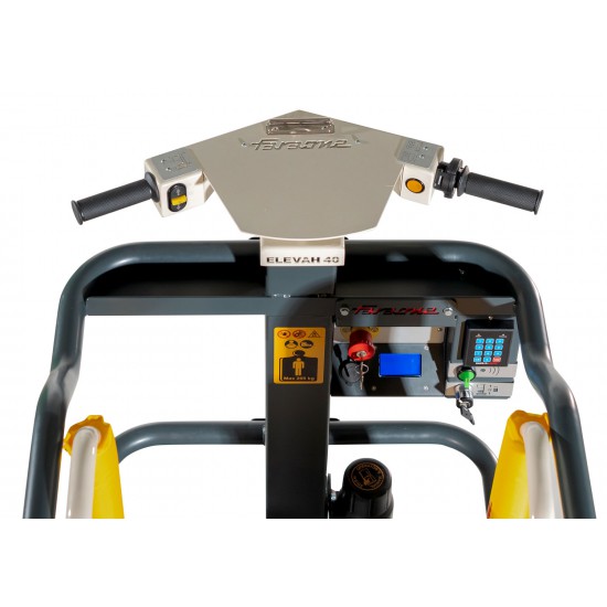 SELF-PROPELLED ELECTRIC PLATFORM ELEVAH 40 MOVE WORKING HEIGHT 4M SELF-PROPELLED ELECTRIC PLATFORM ELEVAH 40 MOVE WORKING HEIGHT 4M - Kapountalis
