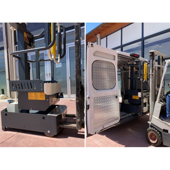 SEMI-ELECTRIC PLATFORM ELEVAH 40B - WORKING HEIGHT 4M SEMI-ELECTRIC PLATFORM ELEVAH 40B - WORKING HEIGHT 4M - Kapountalis
