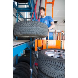 ΜΗΧΑΝΗΜΑ ΣΥΛΛΟΓΗΣ ΠΑΡΑΓΓΕΛΙΩΝ ELEVAH 75 TIRES ΥΨΟΣ ΕΡΓΑΣΙΑΣ 7.6Μ