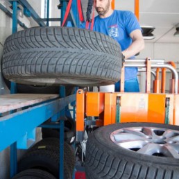 ΜΗΧΑΝΗΜΑ ΣΥΛΛΟΓΗΣ ΠΑΡΑΓΓΕΛΙΩΝ ELEVAH 75 TIRES ΥΨΟΣ ΕΡΓΑΣΙΑΣ 7.6Μ