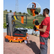 SELF-PROPELLED ELECTRIC PLATFORM ELEVAH 65 MOVE LIGHT - 6.3Μ WORKING HEIGHT - Kapountalis