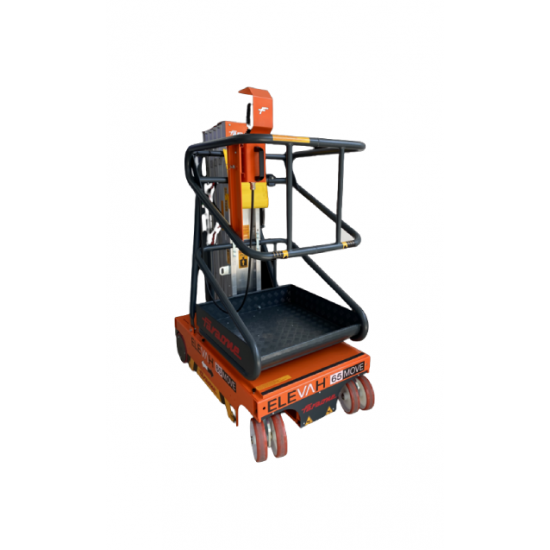 SELF-PROPELLED ELECTRIC PLATFORM ELEVAH 65 MOVE LIGHT - 6.3Μ WORKING HEIGHT - Kapountalis