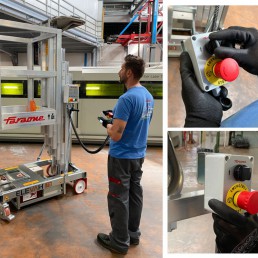 ΑΝΥΨΩΤΙΚΟ ΑΤΟΜΩΝ ELEVAH 70 - ΥΨΟΣ ΕΡΓΑΣΙΑΣ 7.25M 