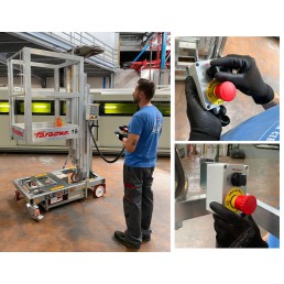 ΑΝΥΨΩΤΙΚΟ ΑΤΟΜΩΝ ELEVAH 70 - ΥΨΟΣ ΕΡΓΑΣΙΑΣ 7.25M 