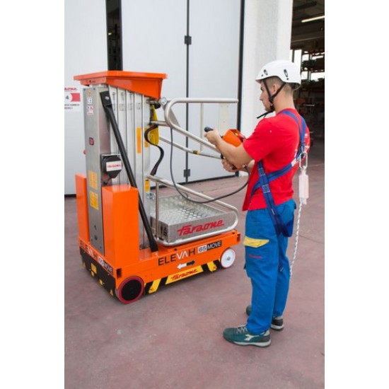 SELF-PROPELLED ELECTRIC PLATFORM ELEVAH 65 MOVE PICKING WORKING HEIGHT UP TO 6.5M SELF-PROPELLED ELECTRIC PLATFORM ELEVAH 65 MOVE PICKING WORKING HEIGHT UP TO 6.5M - Kapountalis