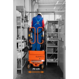 ΗΜΙ-ΗΛΕΚΤΡΙΚΗ ΠΛΑΤΦΟΡΜΑ ΕΡΓΑΣΙΑΣ  ELEVAH E5B - ΥΨΟΣ ΕΡΓΑΣΙΑΣ 5.15Μ