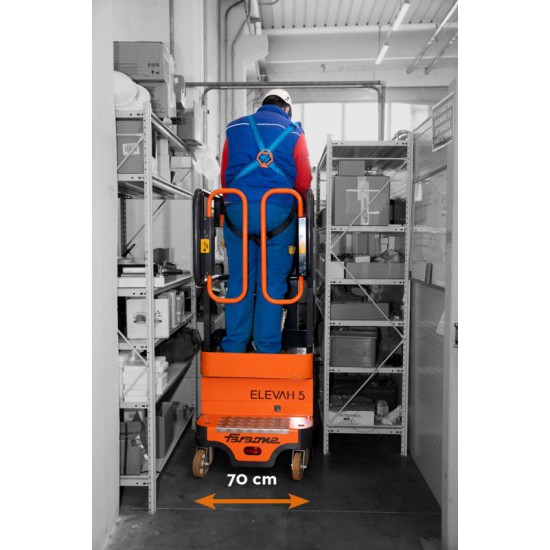 ΗΜΙ-ΗΛΕΚΤΡΙΚΗ ΠΛΑΤΦΟΡΜΑ ΕΡΓΑΣΙΑΣ ELEVAH E5B - ΥΨΟΣ ΕΡΓΑΣΙΑΣ 5.15Μ ΗΜΙ-ΗΛΕΚΤΡΙΚΗ ΠΛΑΤΦΟΡΜΑ ΕΡΓΑΣΙΑΣ ELEVAH E5B - ΥΨΟΣ ΕΡΓΑΣΙΑΣ 5.15Μ - Kapountalis