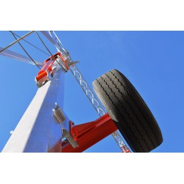 SELF ERECTING CRANE GA 134 MAX LOAD 4000 KG - 10.8Μ & 1000KG - 34M & 24M HEIGHT