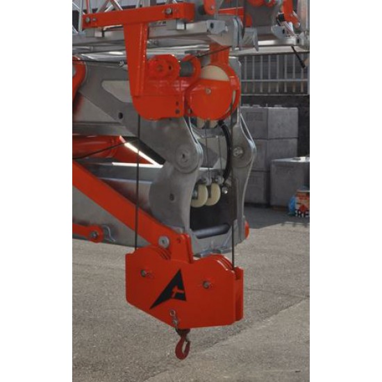 SELF ERECTING CRANE GA 143 MAX LOAD 4000 KG - 14Μ & 1000KG - 43M & 24.4M HEIGHT - Kapountalis