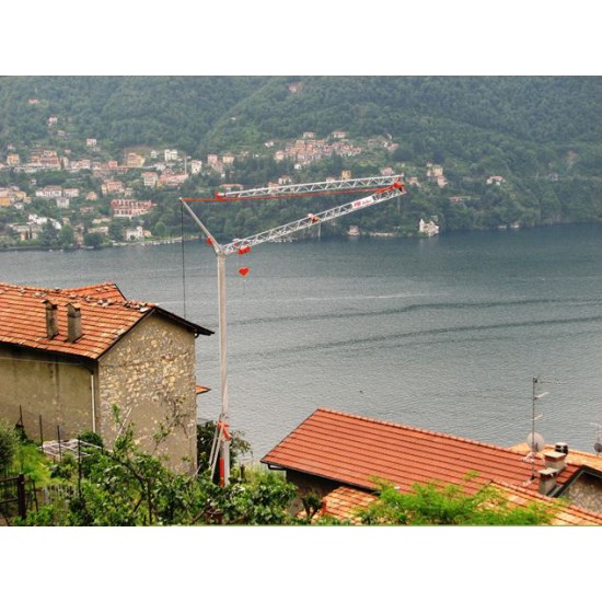 SELF-ERECTING CRANE GA 621 MAX LOAD 1500 KG - 10Μ & 600KG - 21M & 17.2M HEIGHT - Kapountalis