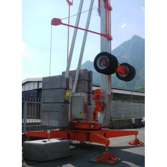 SELF ERECTING CRANE GA 724 MAX LOAD 2000 KG - 10.5Μ & 750KG - 24M & 19.9M HEIGHT SELF ERECTING CRANE GA 724 MAX LOAD 2000 KG - 10.5Μ & 750KG - 24M & 19.9M HEIGHT - Kapountalis