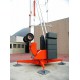 SELF ERECTING CRANE GA 727 MAX LOAD 2500 KG - 9.5Μ & 700KG - 27M &19.3M HEIGHT - Kapountalis