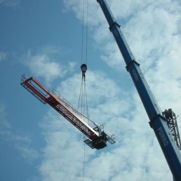TOWER CRANE GHS 150 MAX LOAD 6000KG - 16.6M LENGTH & 1200KG - 50M LENGTH & 78M HEIGHT