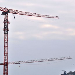 TOWER CRANE GHS 166 MAX LOAD 8000KG - 20.6M LENGTH & 1300KG - 66M LENGTH & 72M HEIGHT