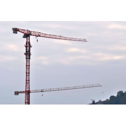 TOWER CRANE GHS 166 MAX LOAD 8000KG - 20.6M LENGTH & 1300KG - 66M LENGTH & 72M HEIGHT