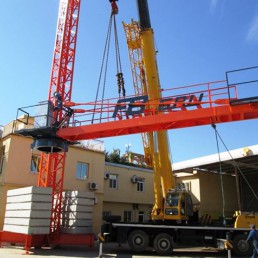 TOWER CRANE GHS 501 4000 MAX LOAD 4000KG - 16.7M LENGTH & 1000KG - 50M LENGTH & 36M HEIGHT