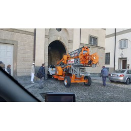 SELF ERECTING CRANE GX 251 MAX LOAD 4000 KG - 7.9Μ & 1000KG - 24.3M & 24M HEIGHT